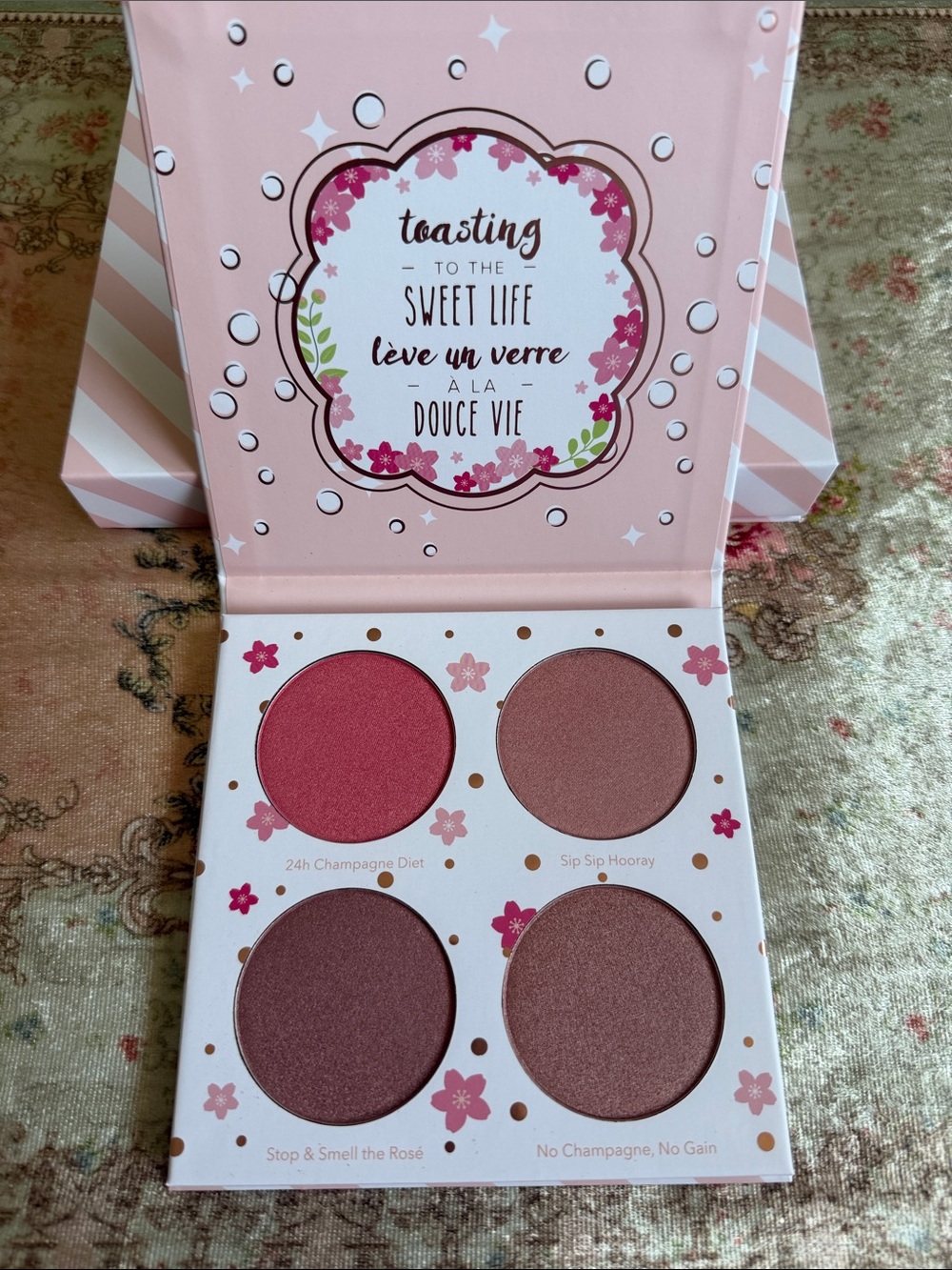 Beauty Bakerie|Blush Palette|Cotton Candy Champagne|NIB